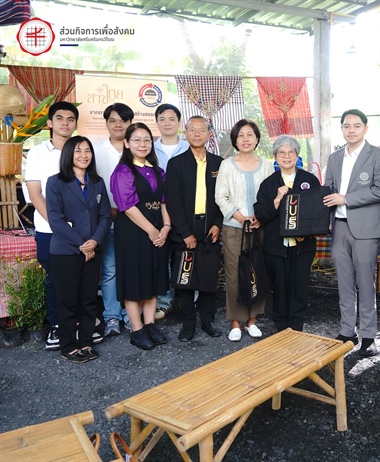 ร่วมต้อนรับคณะกรรมการการคัดเลือกผลงานยุวชนอาสาสู่การสร้างแนวปฏิบัติที่เป...