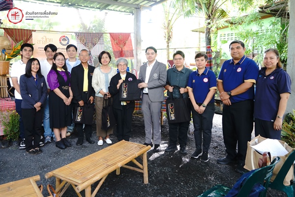 ร่วมต้อนรับคณะกรรมการการคัดเลือกผลงานยุวชนอาสาสู่การสร้างแนวปฏิบัติที่เป็นเลิศ (Best Practice) สำนักงานปลัดกระทรวงอุดมศึกษา วิทยาศาสตร์ วิจัยและนวัตกรรม